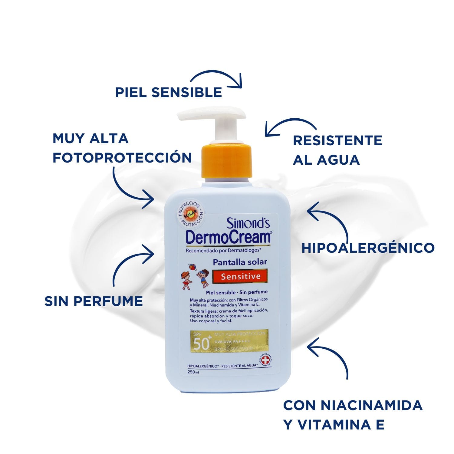 Pantalla Solar Sensitive SPF50+ - Imagen 2