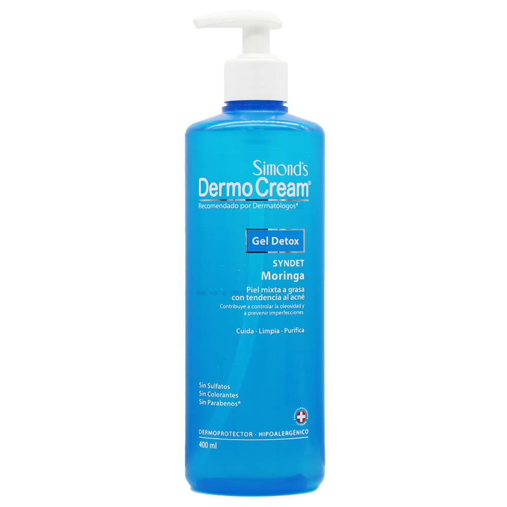 DermoCream Gel de Baño Syndet Detox